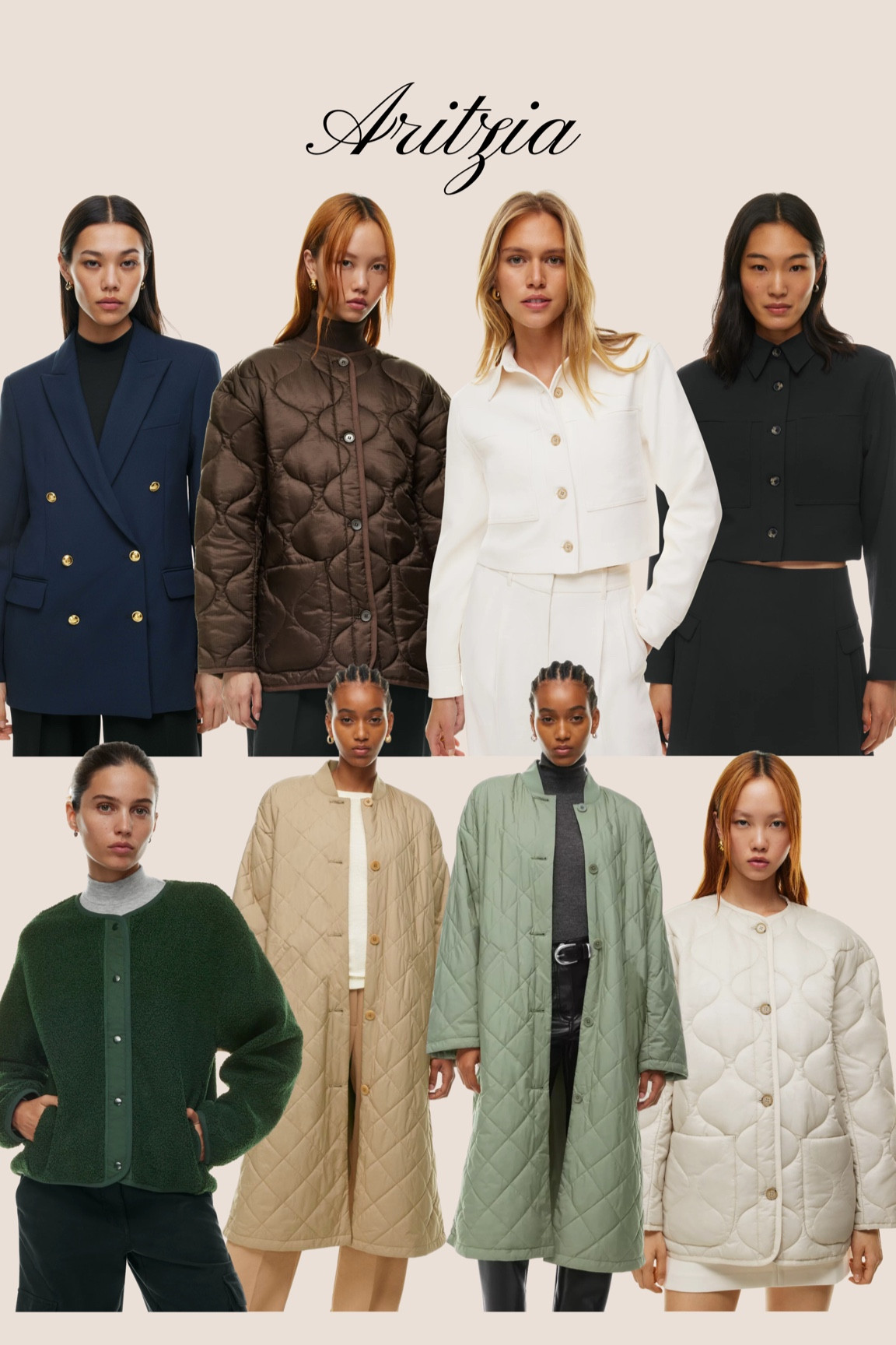 Up to 50% off aritzia! I wear size M in this brand and I think they are high quality true to size fit. Love these outerwear pieces!

#LTKCyberWeek