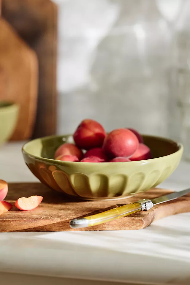 The Latte Stoneware Pasta Bowls, Set of 4: Amelie Edition | Anthropologie (US)