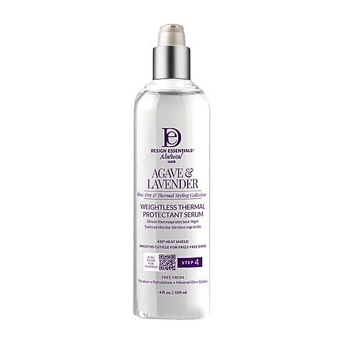 Design Essentials Agave & Lavender Thermal Protectant Hair Serum 4 oz., One Size | JCPenney