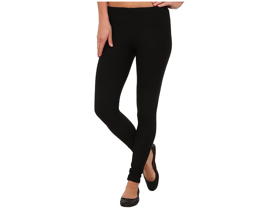 Plush Fleece-Lined Cotton Legging Women's Casual Pants Black : XS (US 0-2) 30.5, Spandex/Polyester/Fleece | Zappos