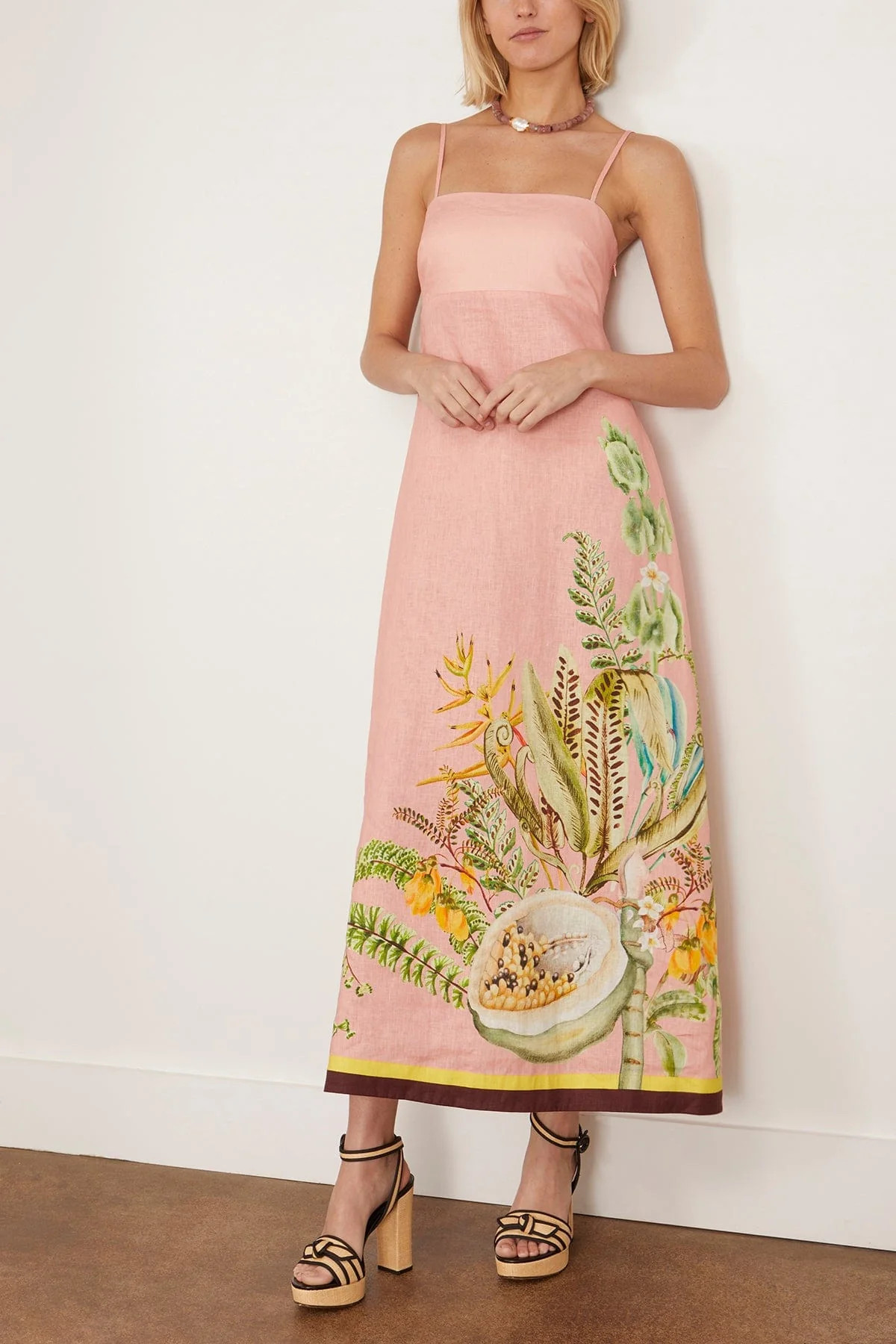 Papaya Sundress in Pink | Hampden Clothing