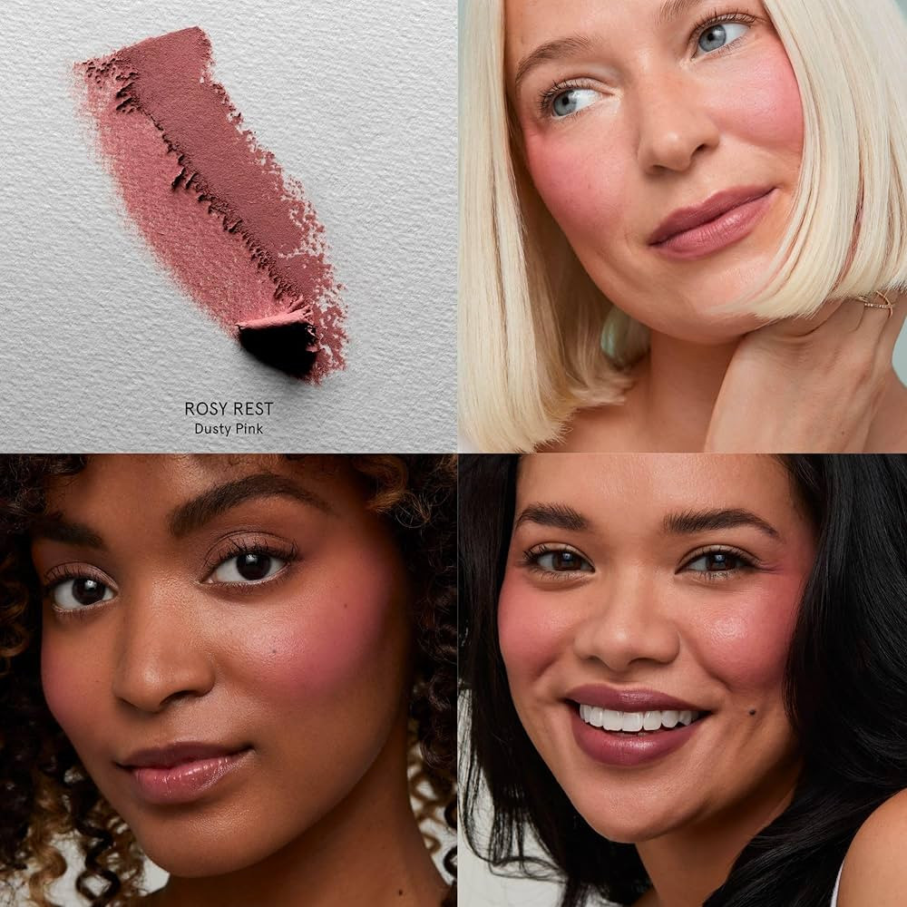 SOSHE Beauty - Blurring Pillow Blush | Featherlight, Cushiony, Cream to Powder Formula | Squalane... | Amazon (US)