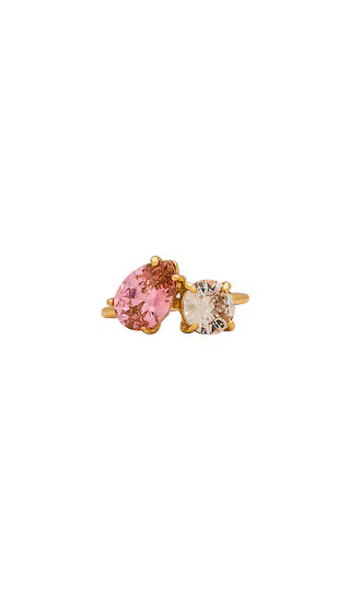 Jewel Ring in Pink & Clear | Revolve Clothing (Global)