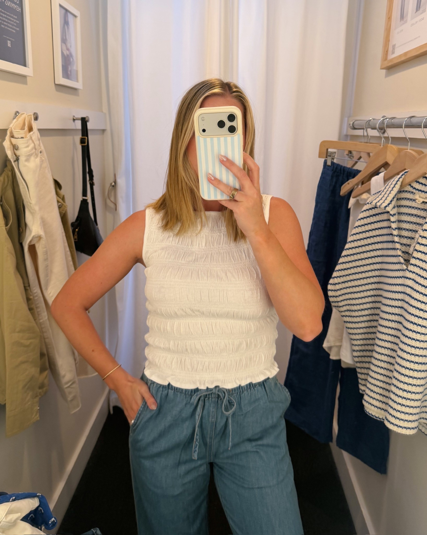 Picked up some new pieces from madewell and I’m obsessed with these colors for summer! 
20% off @Madewell exclusive sale on LTK with code: LTK20



Outfit inspo, madewell, sale alert, outfit ideas, summer outfits 2026, ootd

#LTKxMadewell #LTKootd #LTKSaleAlert