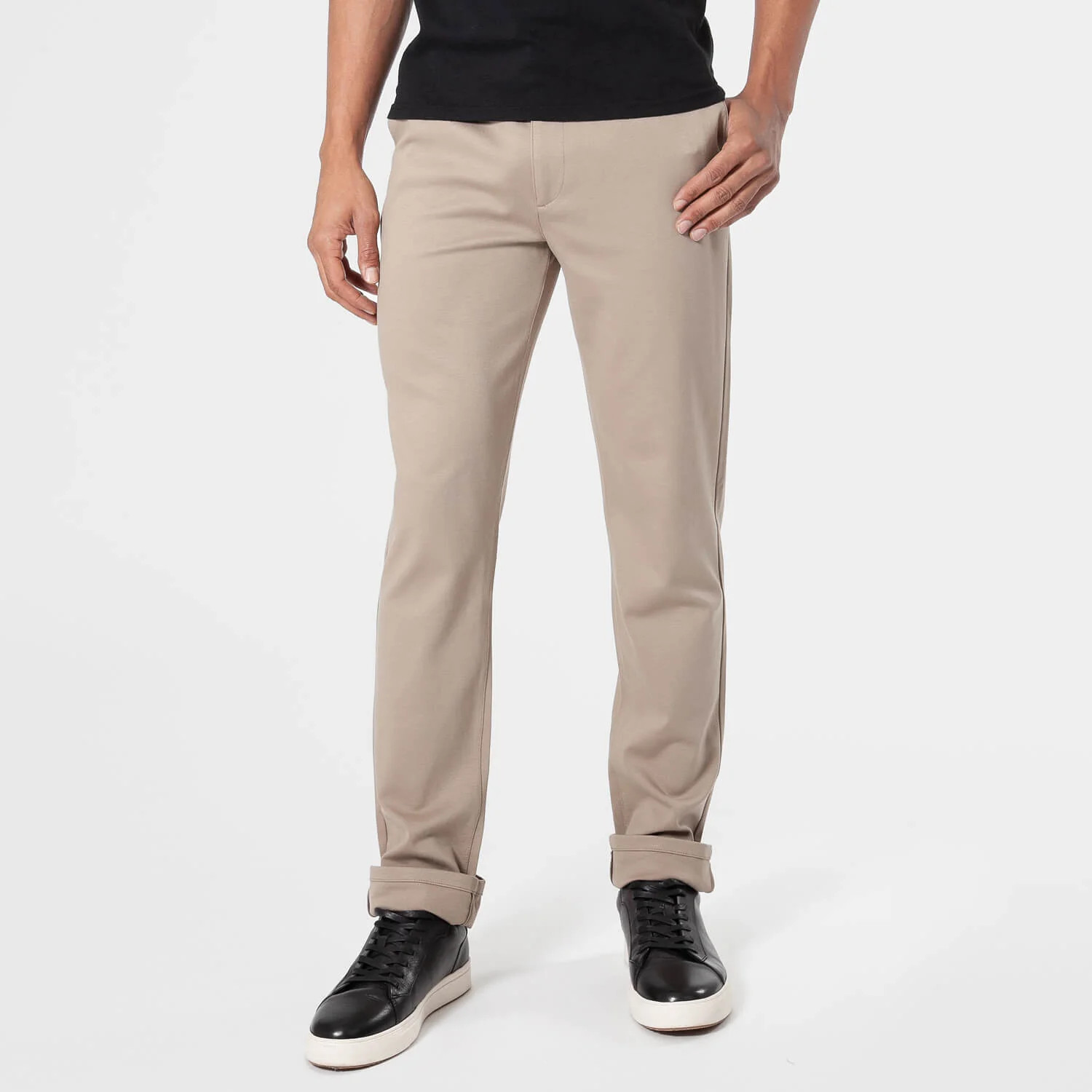 Khaki Slim Comfort Knit Chino Pant | True Classic