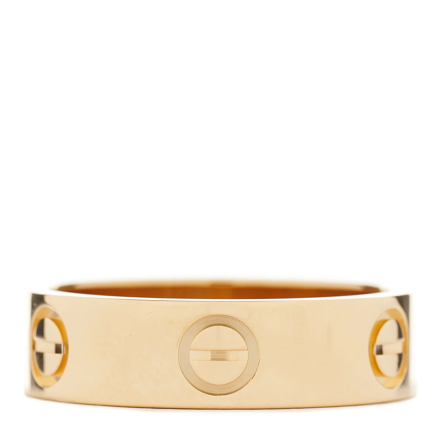 18K Yellow Gold 5.5mm LOVE Ring 55 7.25 | FASHIONPHILE (US)