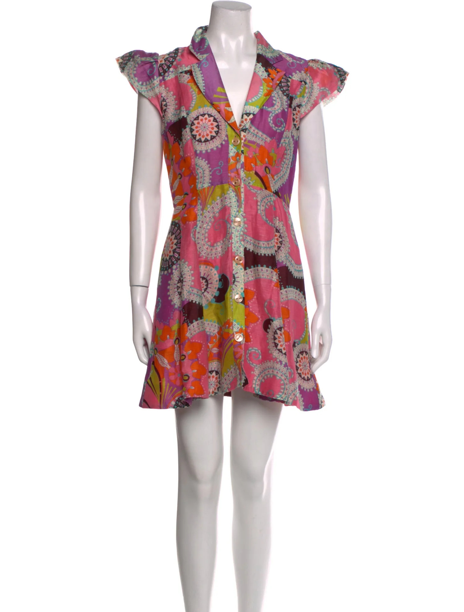 Linen Mini Dress | The RealReal