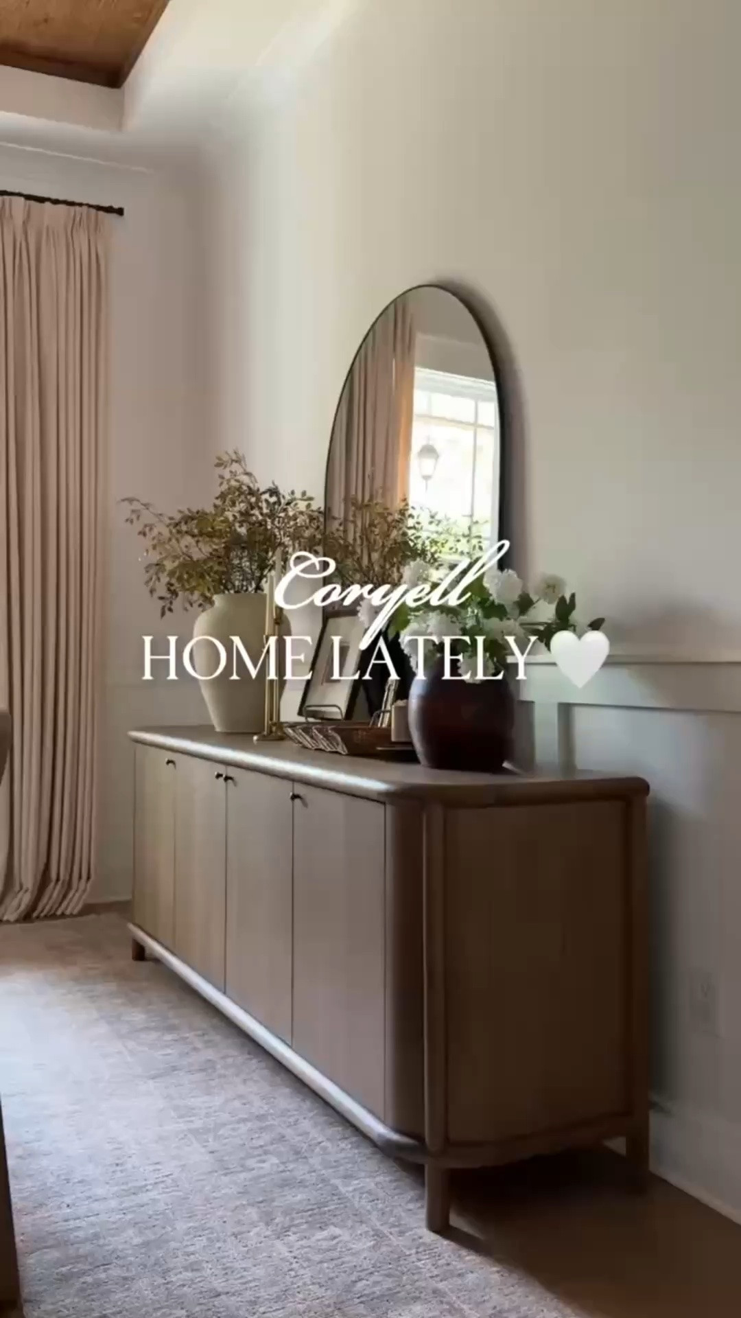Thank you for spending time here and my hope is that you leave with fresh inspiration, styling ideas, and pretty home finds to create a home you love coming home to! 🫶🏻

We built our home 6 years ago while expecting our 1st of 3 beautiful daughters. Follow along as we little by little add cozy, timeless details and finish making it ours!

xx,
Mel 

PAINT COLORS: 
Walls: Snowbound SW 
Trim: Extra White SW (semi-gloss)
Bookshelves: Taupe of the Morning SW (satin)
Dining room ceiling: Early American (2 coats on pine)
Living room beams & mantle: Cedar left natural for now