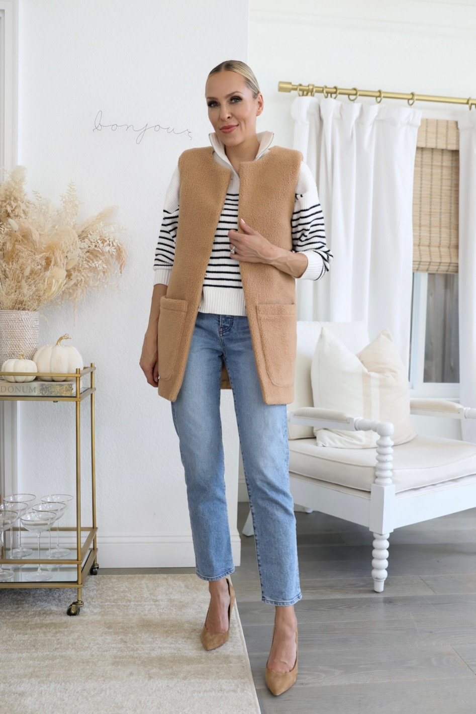 Dudley stephens new capsule collection. Love this fleece Sherpa vest!

#LTKSeasonal #LTKstyletip