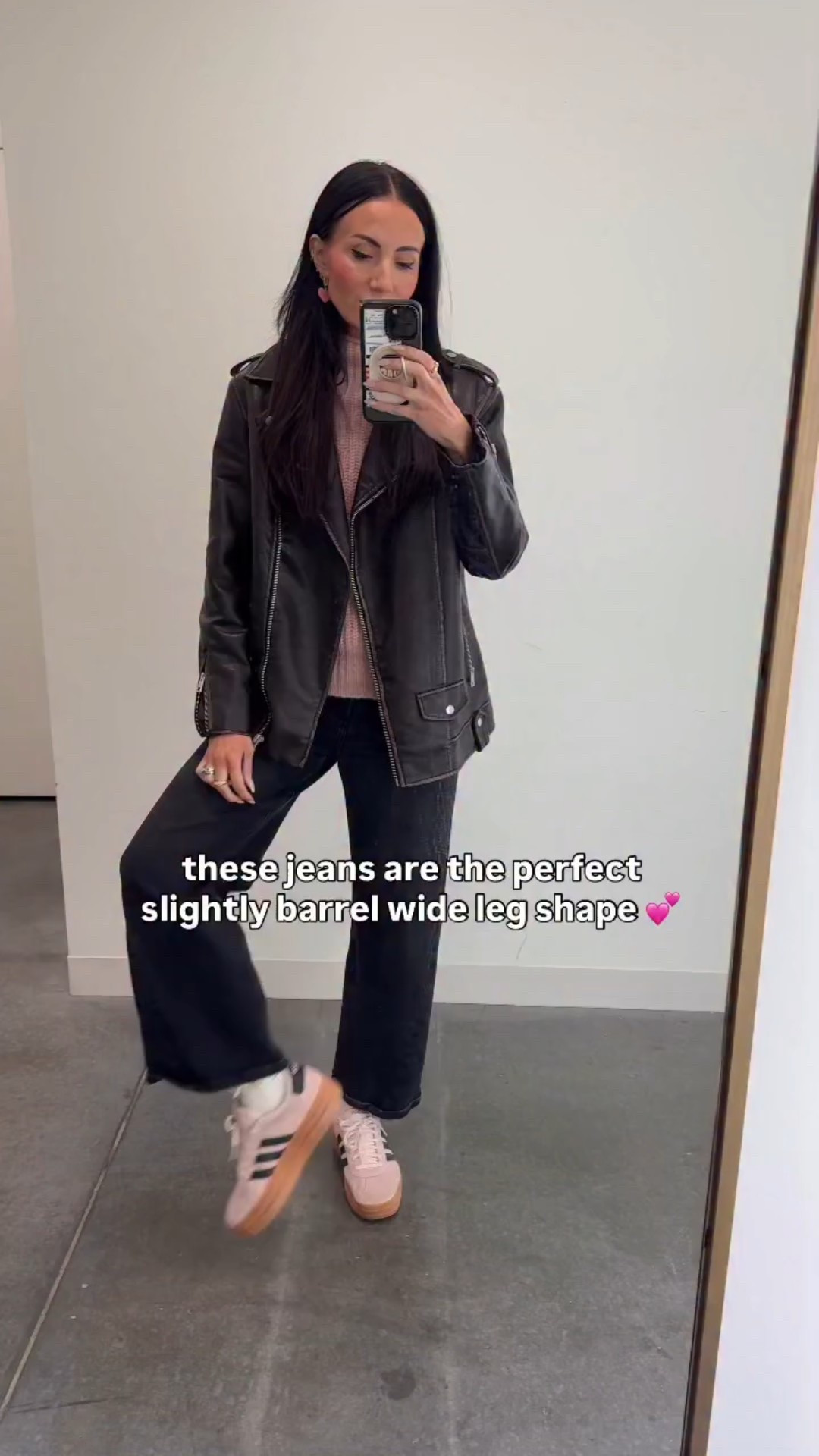 Perfect crop for spring too. Paired with these little heart huggies - only $22 all month from @nickelandsuede. Pick gold or silver (all hypoallergenic and so lightweight) linking the look in LTK.