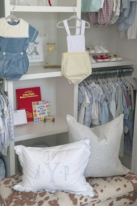 Embroidered Nursery Pillow! 