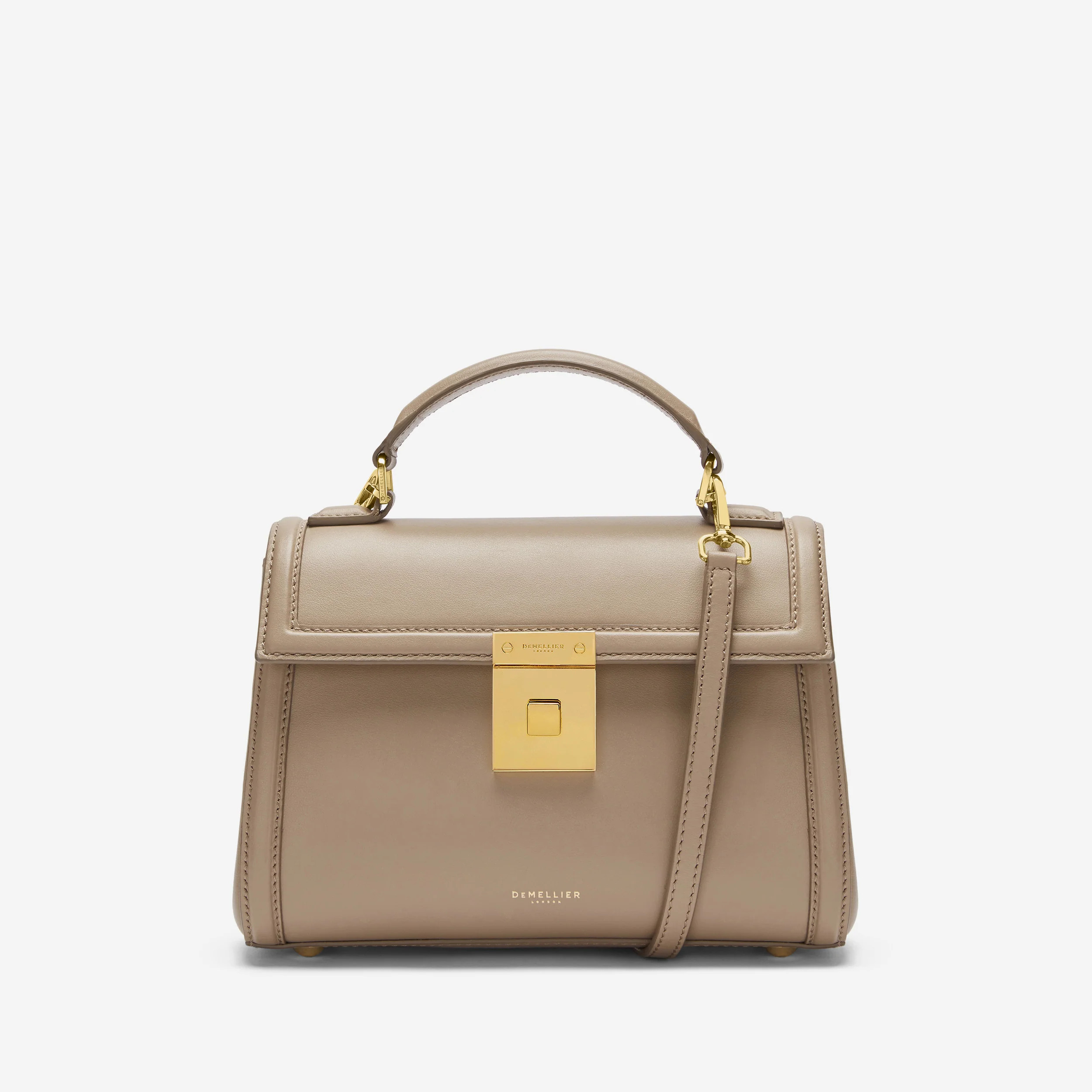 The Paris | Dark Sand Smooth | Demellier | DeMellier