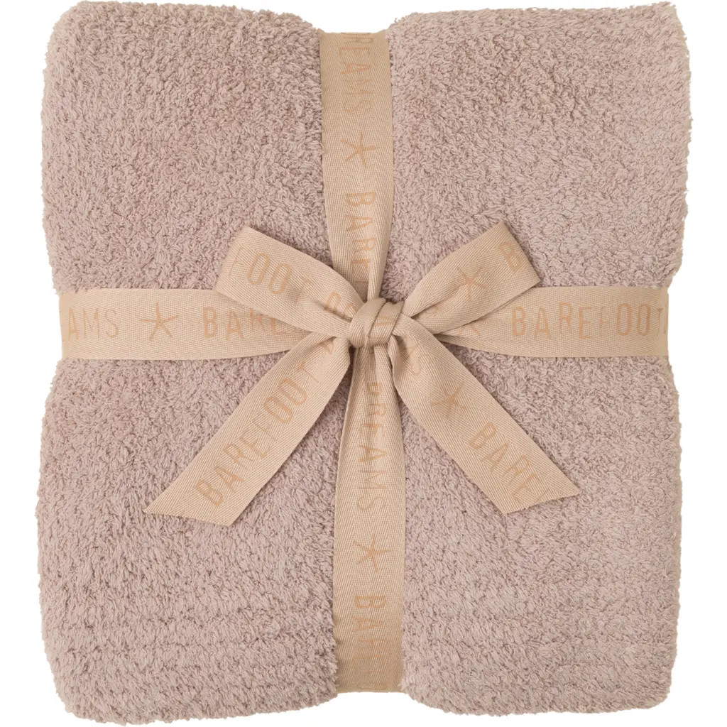 barefoot dreams CozyChic® Throw Blanket in Willow at Nordstrom | Nordstrom