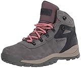 Columbia womens Newton Ridge Plus Waterproof Amped hiking boots, Stratus/Canyon Rose, 9 US | Amazon (US)