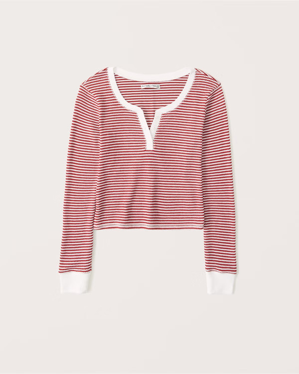 Cozy Sleep Henley | Abercrombie & Fitch (US)