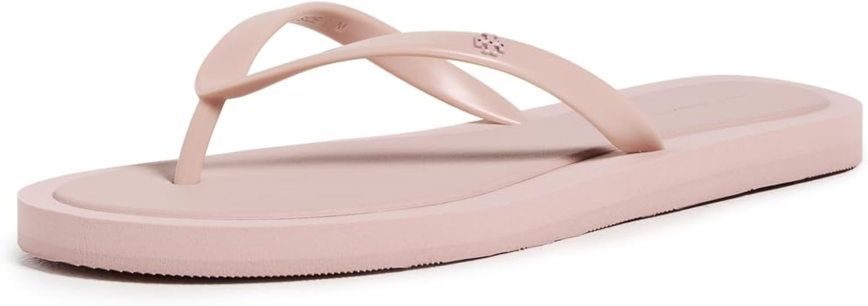 Amazon.com | Tory Burch Women's Kira Padded Flip Flops, Perfect Black/Gold, 8 Medium US | Flip-Fl... | Amazon (US)