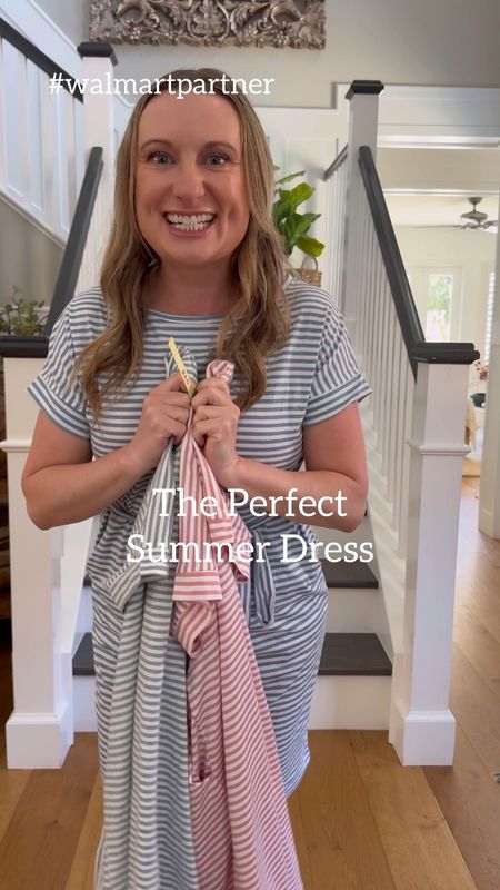 I partnered with @walmartfashion and found the best summer dress! It has pockets, super comfy and comes in lots of colors. Plus it’s under $15!!! I’m wearing the medium and bought it in three colors! 
#walmartpartner @walmart #walmartfashion

#LTKSeasonal #LTKActive #LTKOver40