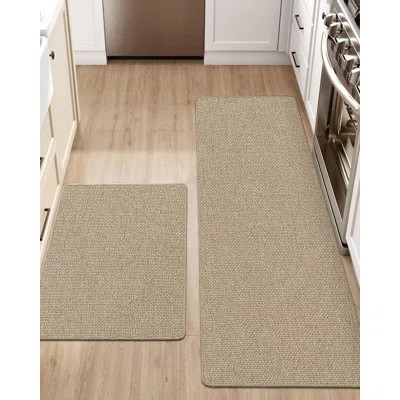 Absorbent Kitchen Runner Rugs Set of 2 | Wayfair North America