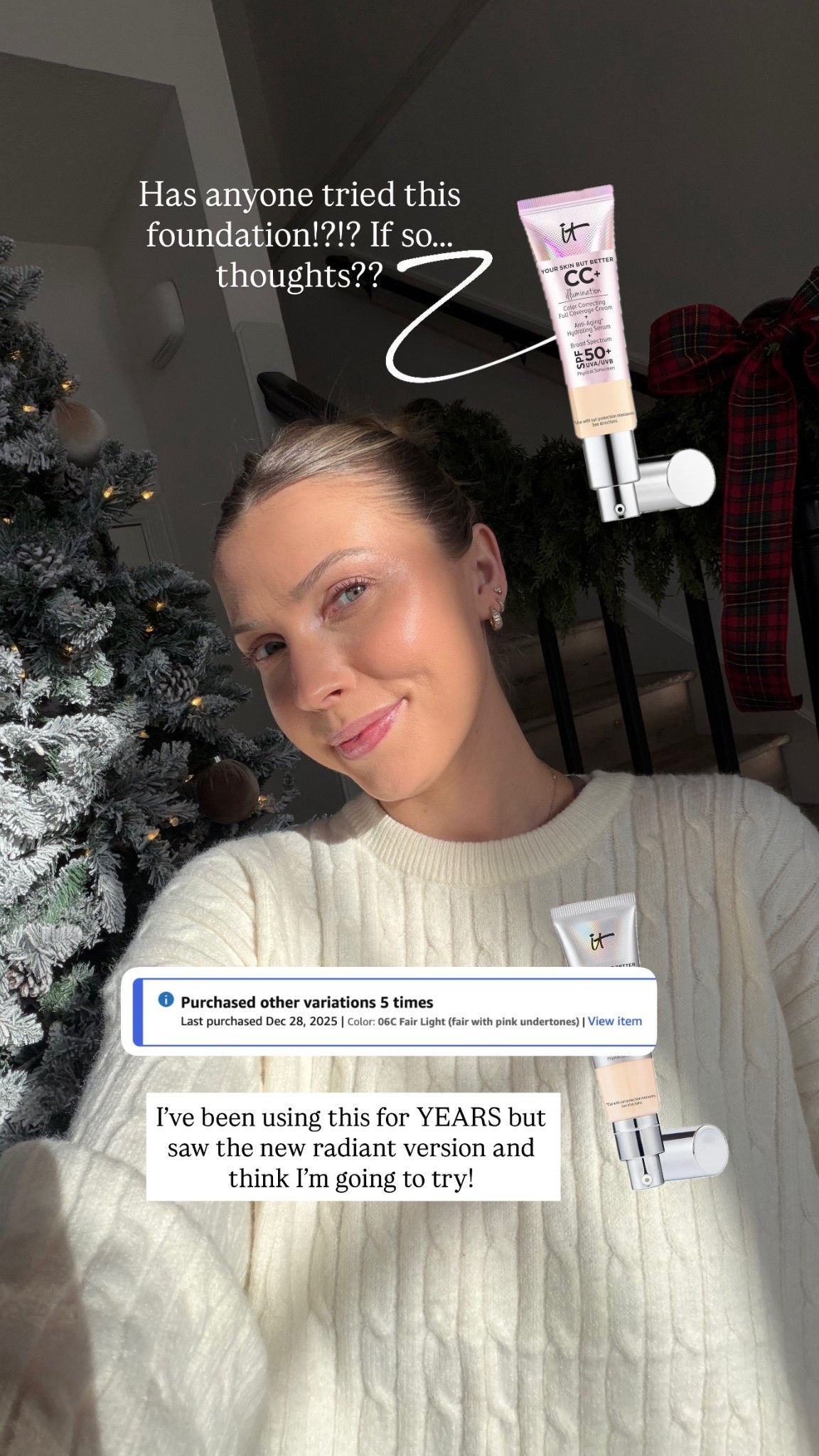 I’ve been using it cosmetics cc cream for years!! Excited to try this new radiant version 

#LTKBeauty