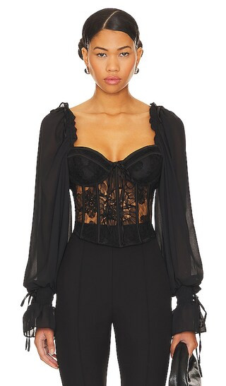 Favorite Sade Top in Black

              
    
        
        
            Favorite Button | Revolve Clothing (Global)