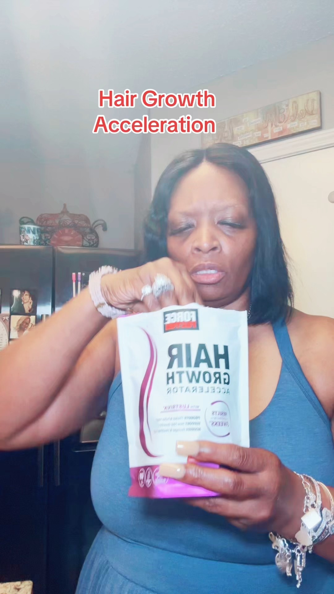 “No more slow growth 🚫💇🏽‍♀️ I’m on the fast track to longer, healthier hair! Growth activated and thriving 🌿✨ #HairGrowthJourney #LongHairGoals #HealthyHairFast #GrowthMode #ScalpCareMatters”