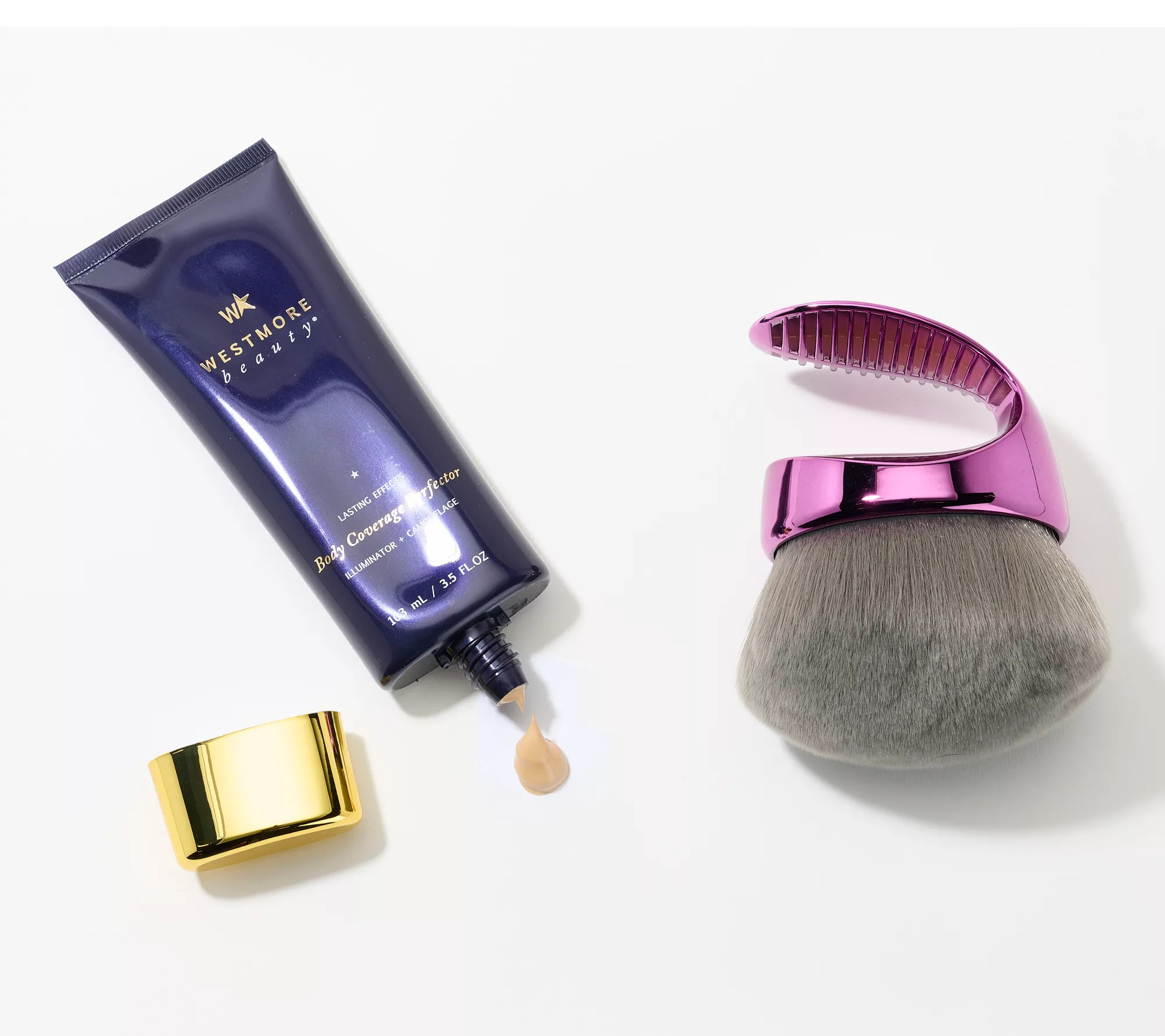 Westmore Beauty Body Coverage Perfector with Luxe Body Brush | QVC