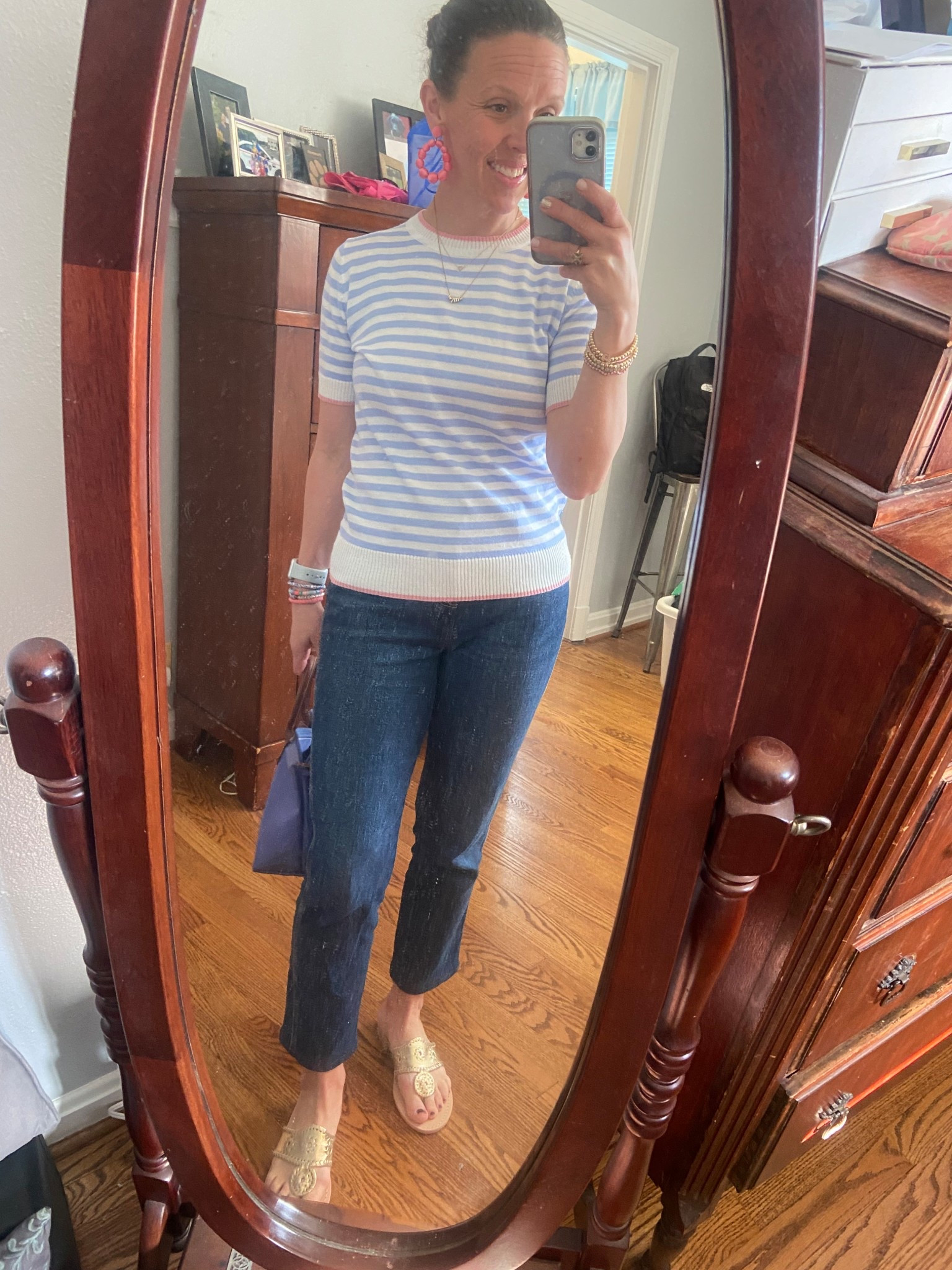 Spring Outfit - top and jeans are very budget friendly, both come in more colors


#teacher #shein #under15 #budgetfriendly #shortsleevesweater #stripedsweater #spring  #LTKSaleAlert #oldnavy #jeans #vintageslimjeans #springoutfit2026




#LTKOver40 #LTKU #LTKSeasonal