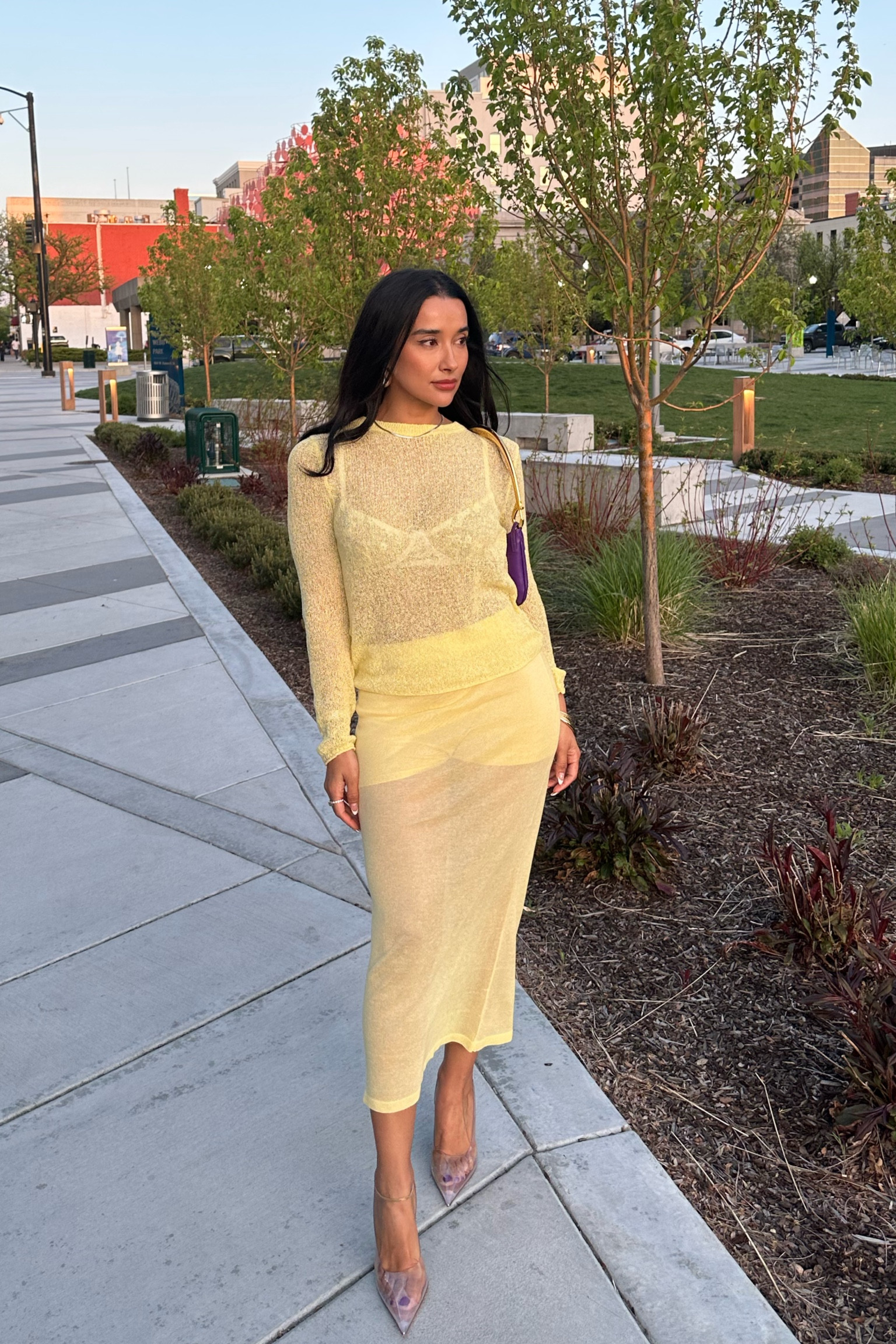 Perfect yellow set from mango 