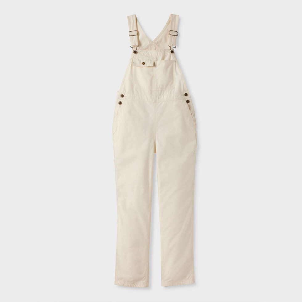 Women's Wild Card Cotton Canvas Bib Overalls | Duluth Trading Company