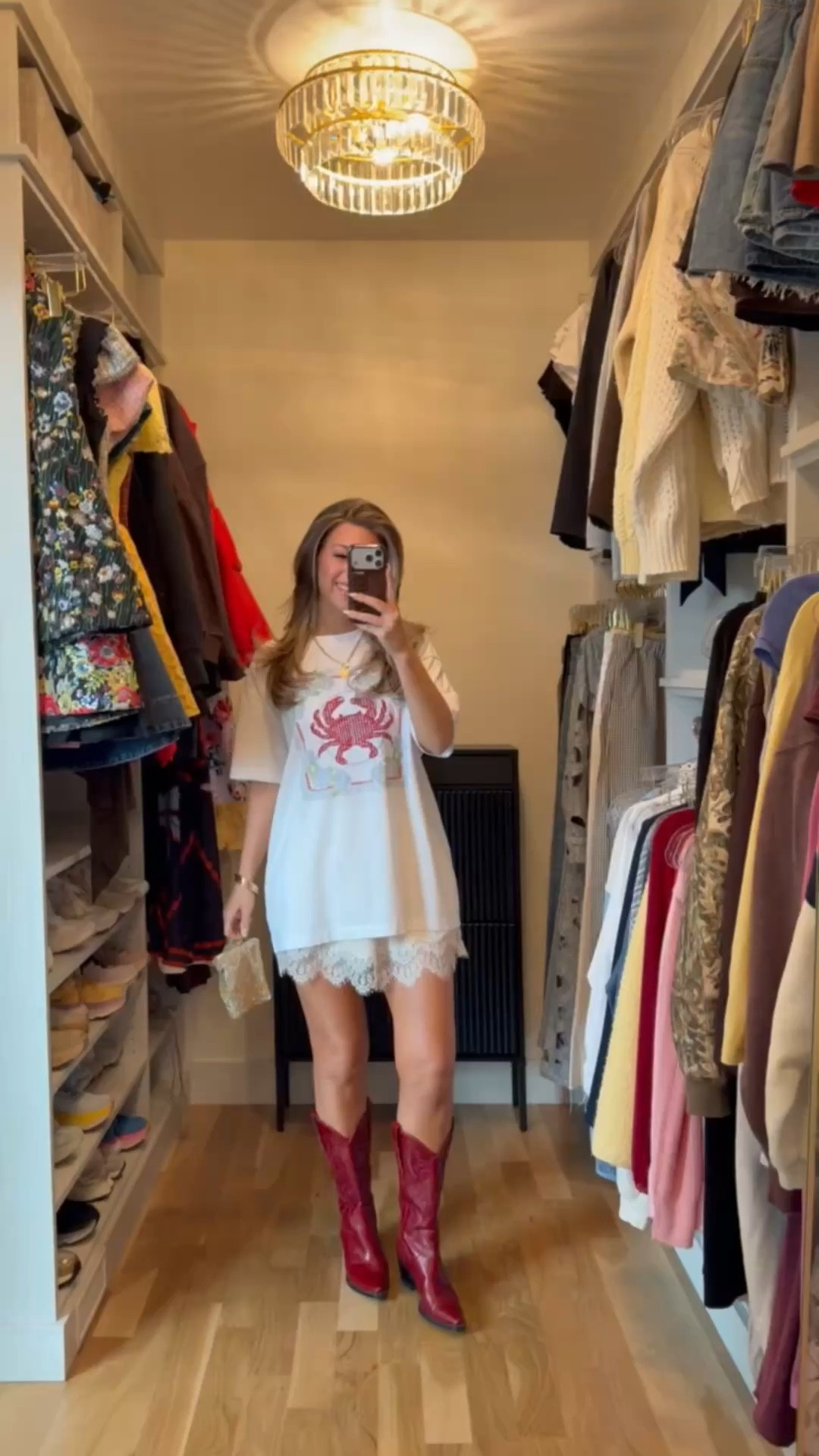 white lace skort styled for a concert look, brunch, or everyday wear! 

everything BOGO half off right now
electric picks: emerson20

i do my normal size small in skort 
i did a large in the oversized tee

Spring looks
Summer outfit
Everyday
Casual
Workwear
Destination
Brunch
Lunch date
Shopping

#LTKgrwm #LTKSeasonal #LTKootd