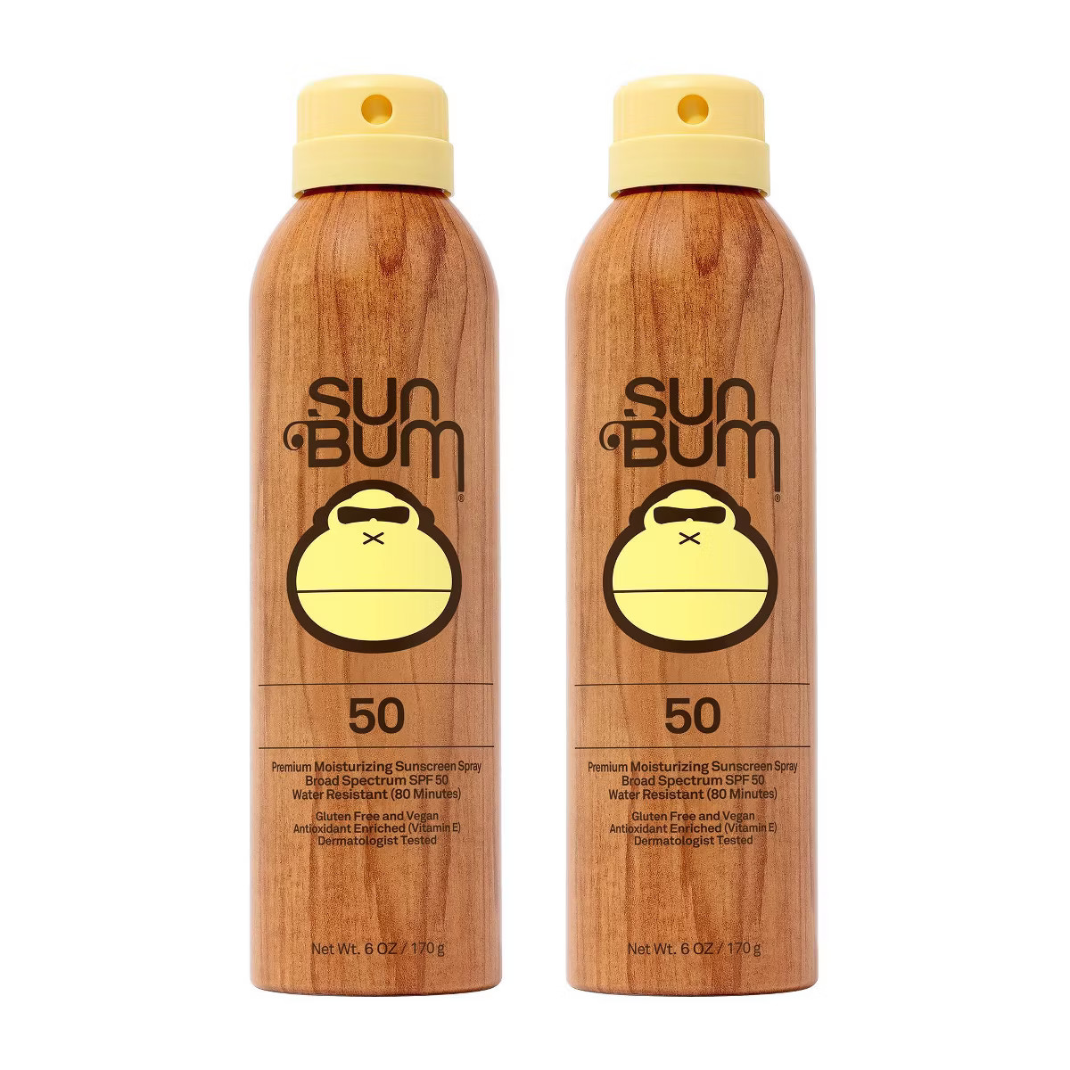 Sun Bum 2 Pack/6oz Each Original Sunscreen Spray - SPF 50 | Target