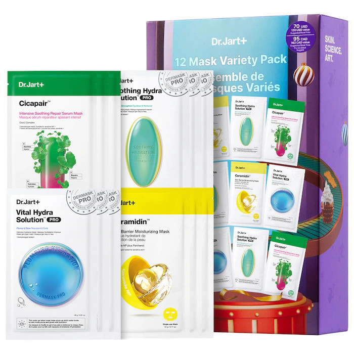 Korean Sheet Mask 12 Pack Gift Set | Sephora (US)