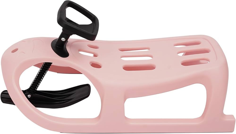 Snow Sled for Kids, Plastic SnowRush Sleigh with with Pull Rope and Steering Wheel, Outdoor Winte... | Amazon (US)