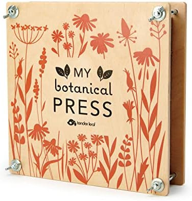 Tender Leaf Toys - My Botanical Press - 8.3 x 8.3 Inch 10 Layers Flower Press, DIY Dried and Pres... | Amazon (US)