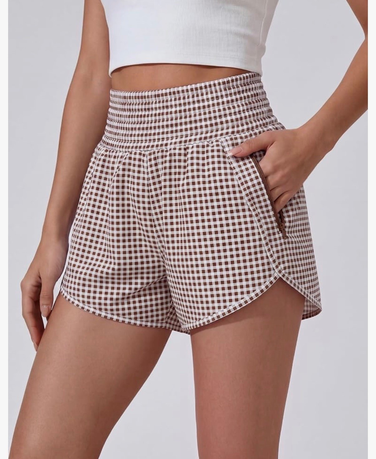 Gingham athletic shorts

#LTKActive