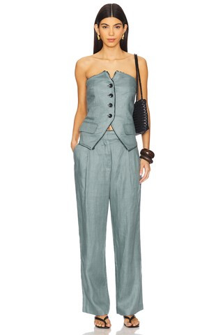 Molly Top in Teal | Revolve Clothing (Global)