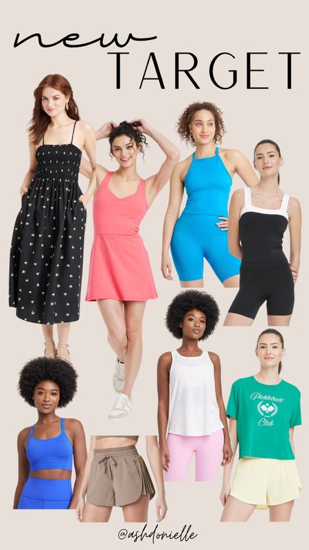 New target - target activewear - target summer arrivals - summer outfit idea - athletic dresses - target fashion finds 

#LTKFindsUnder50 #LTKStyleTip #LTKSeasonal