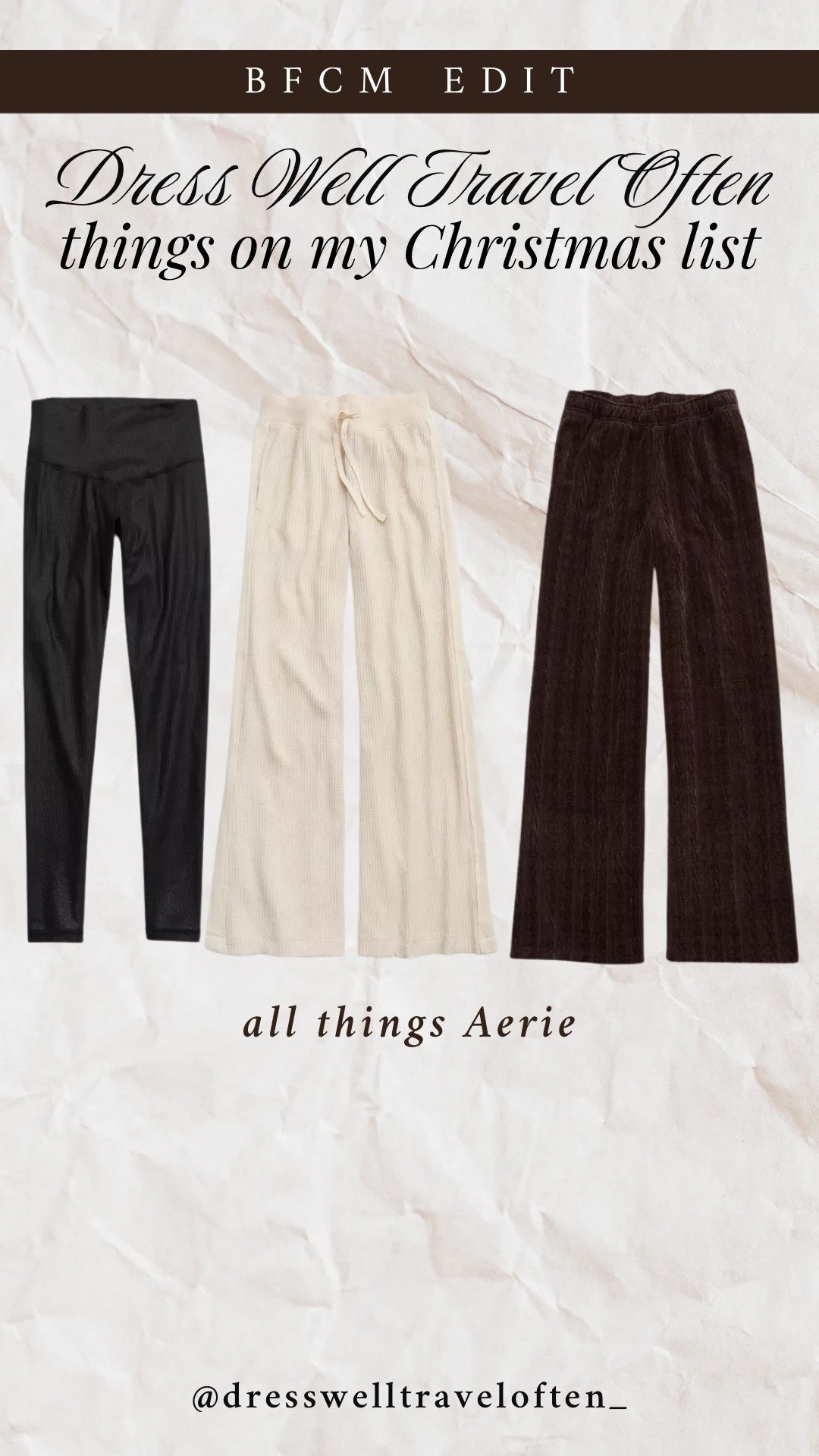 Aerie lounge pants | aerie sale 



#LTKCyberWeek #LTKfitnessgoals #LTKHoliday