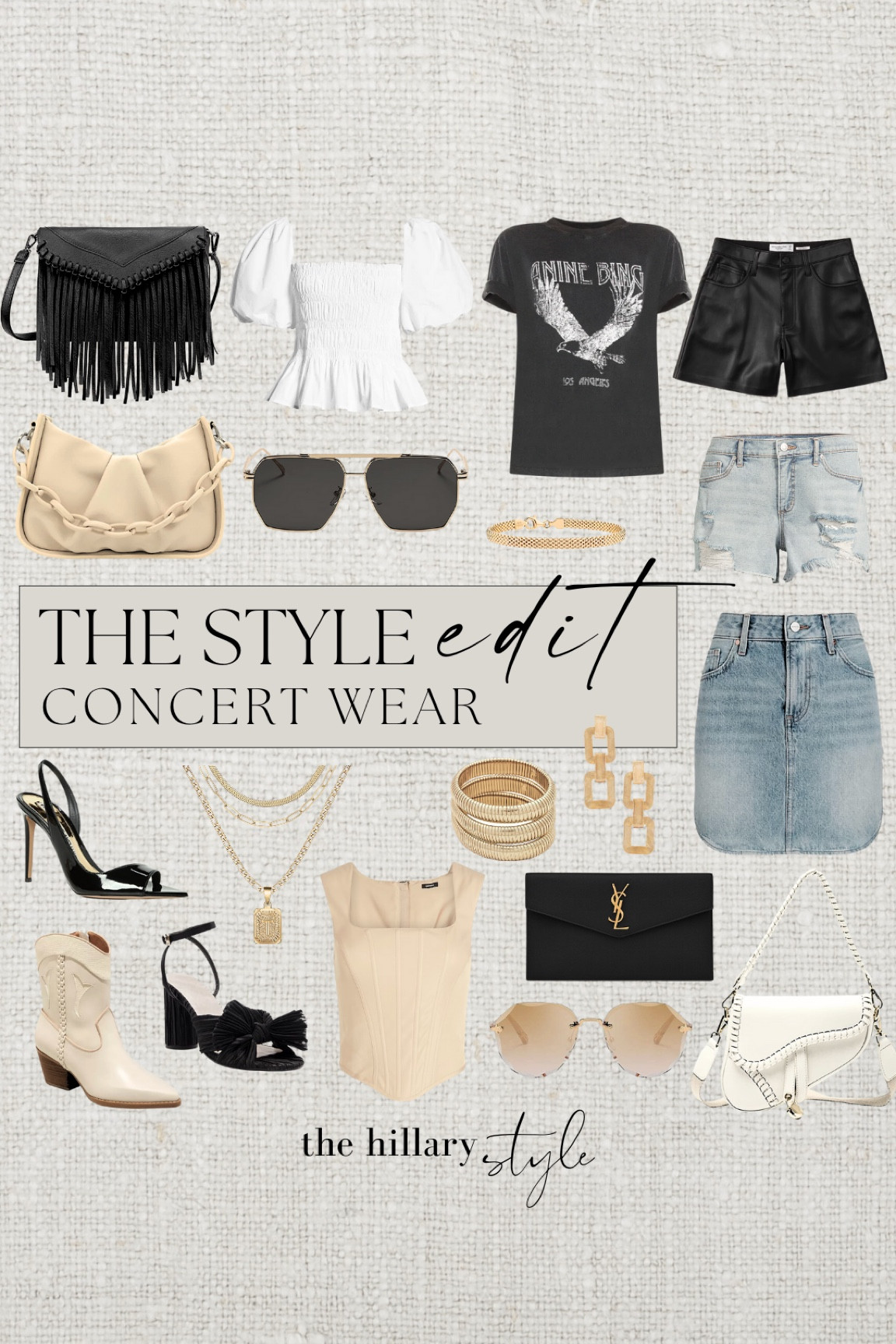 The Style Edit: Concert Wear

Concert Fashion, Concert Outfit, Rock Concert, Jean Skirt, Festival Fashion, YSL Clutch, Look for Less, Saddle Bag Purse, Heels, Cowboy Boots, Corset Top, Look for Less Bag, Designer Bag, Coachella Outfit, Stagecoach Outfit, Peplum Top, Sunglasses, Revolve, Walmart, Walmart Fashion, Fashion Finds, Amazon, Amazon Fashion, Amazon Fashion Finds

#LTKstyletip #LTKFind #LTKSeasonal