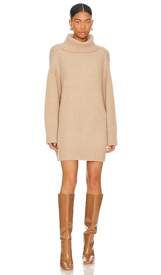 Ameya Sweater Dress in Light Beige | Revolve Clothing (Global)