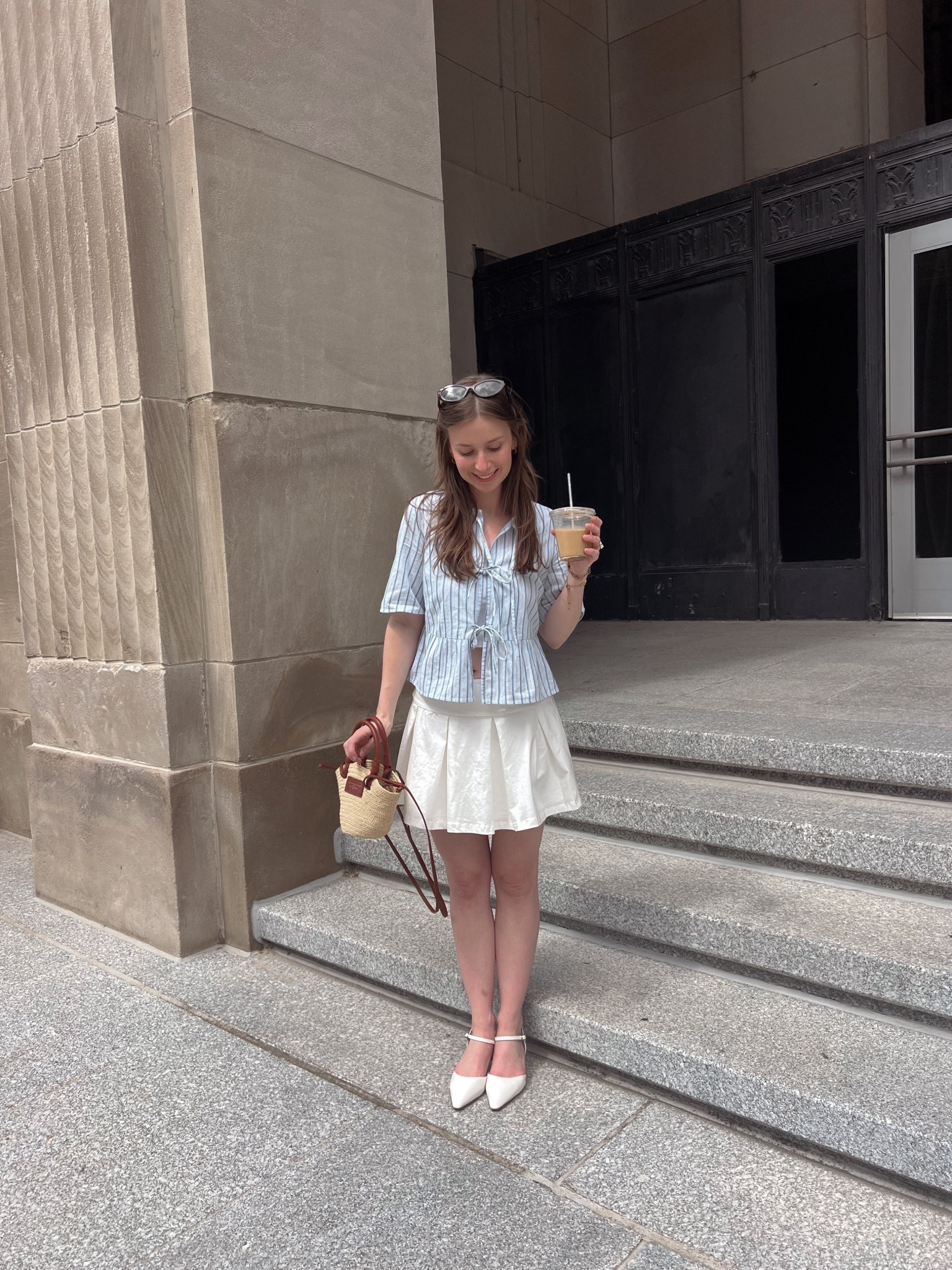 the summer I wore this outfit on repeat 💛🔁✨
linked on my LTK by following @elisemariesnyder 
#sezanelover #ncrowd #summeroutfit #summerstyle #simpleoutfit 