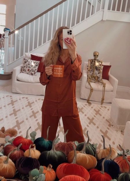 New pajamas for fall! Also linked some of my fall decor. 