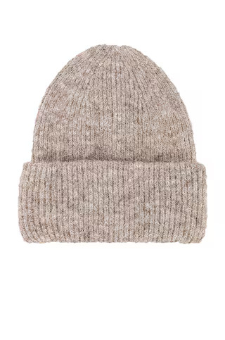 Hat Attack Eco Cuff Beanie in Taupe from Revolve.com | Revolve Clothing (Global)