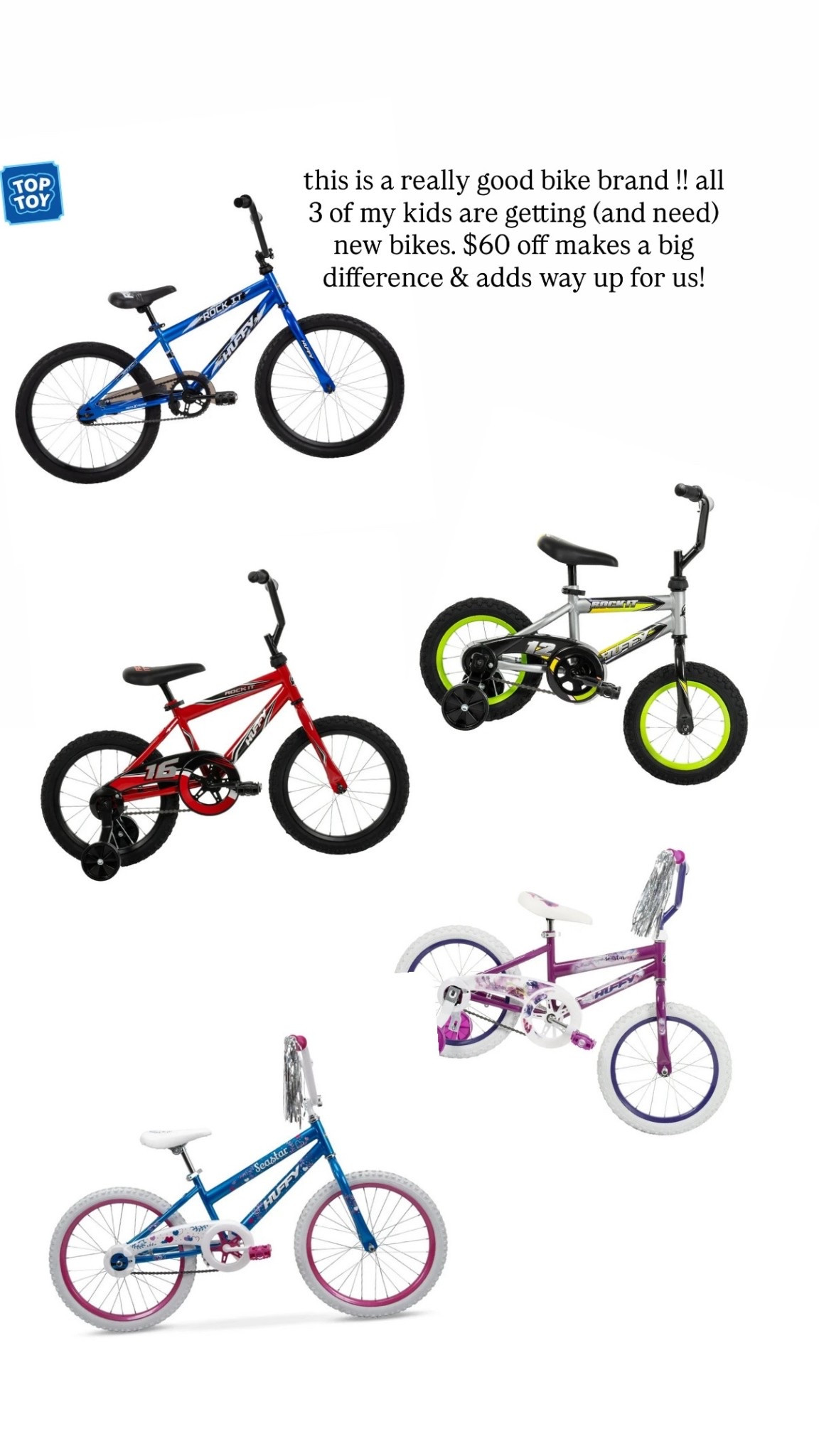 walmart bikes on major black friday sale!!   

#LTKKids #LTKGiftGuide #LTKCyberWeek