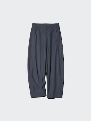 Women's Jersey Barrel Pants Dark Gray Small UNIQLO US | UNIQLO (US)