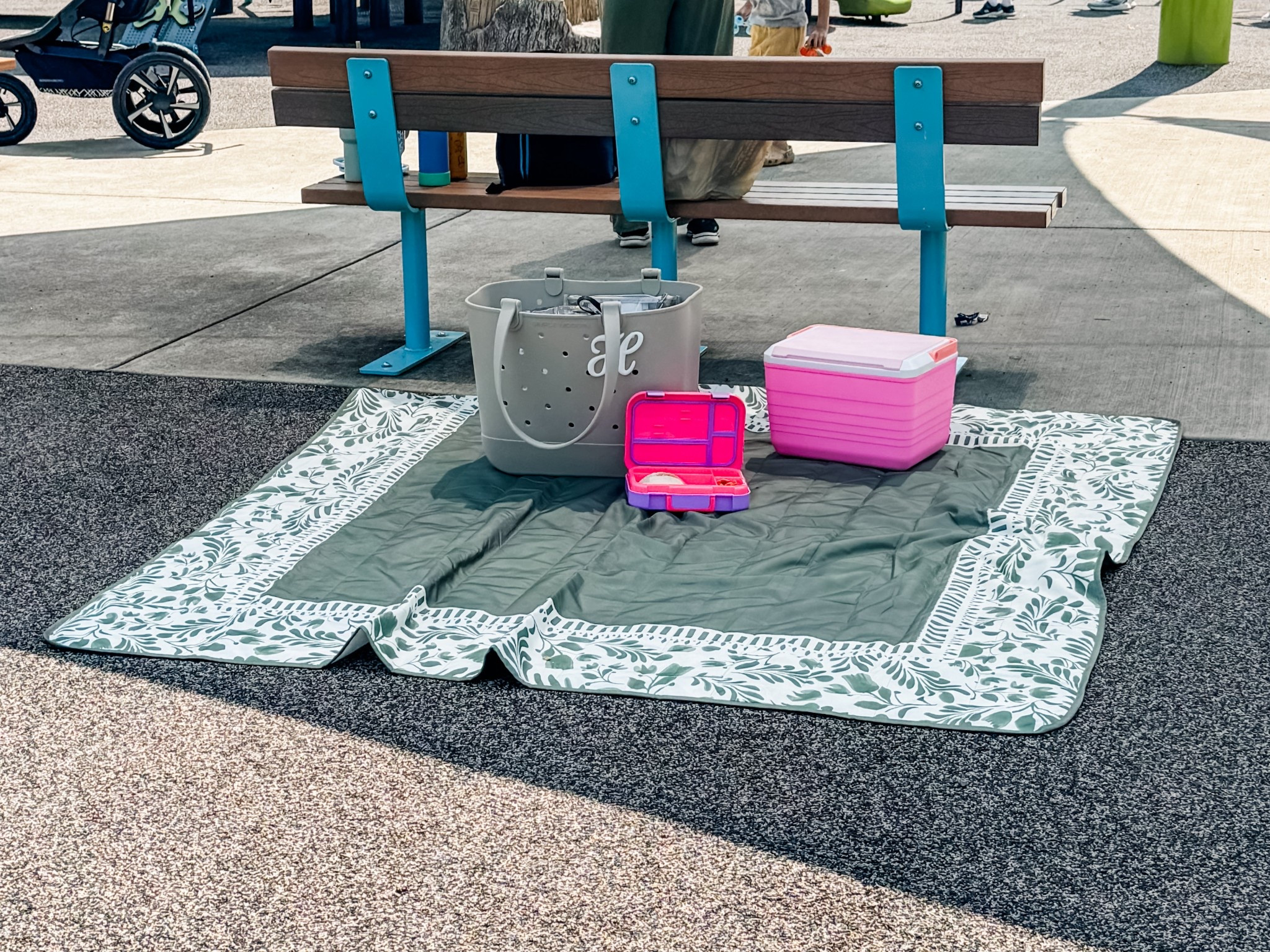 This is our go-to park setup right now and it makes getting out the door with kids so much easier.

I keep the cooler packed, the bento box loaded with snacks, and this waterproof blanket in the car so we’re always ready for a park stop or splash pad break. Also it’s on sale right now for under $15!

Everything folds up quick and wipes down easily - mom win.

park day essentials, toddler snack setup, summer outing gear, bento lunch box for kids, waterproof picnic blanket, family park day, mom life on the go, outdoor summer routine, easy kid-friendly outings, Walmart finds, Walmart summer, Walmart 


#LTKSaleAlert #LTKSummerEdit #LTKKids