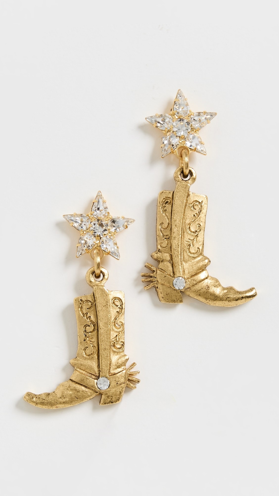 These Boots Were Made for Walking Earrings | Shopbop