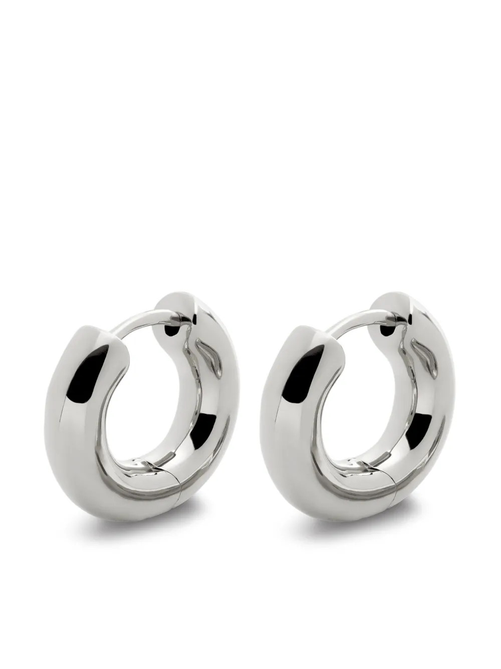Monica Vinader Essential recycled silver earrings | Farfetch Global