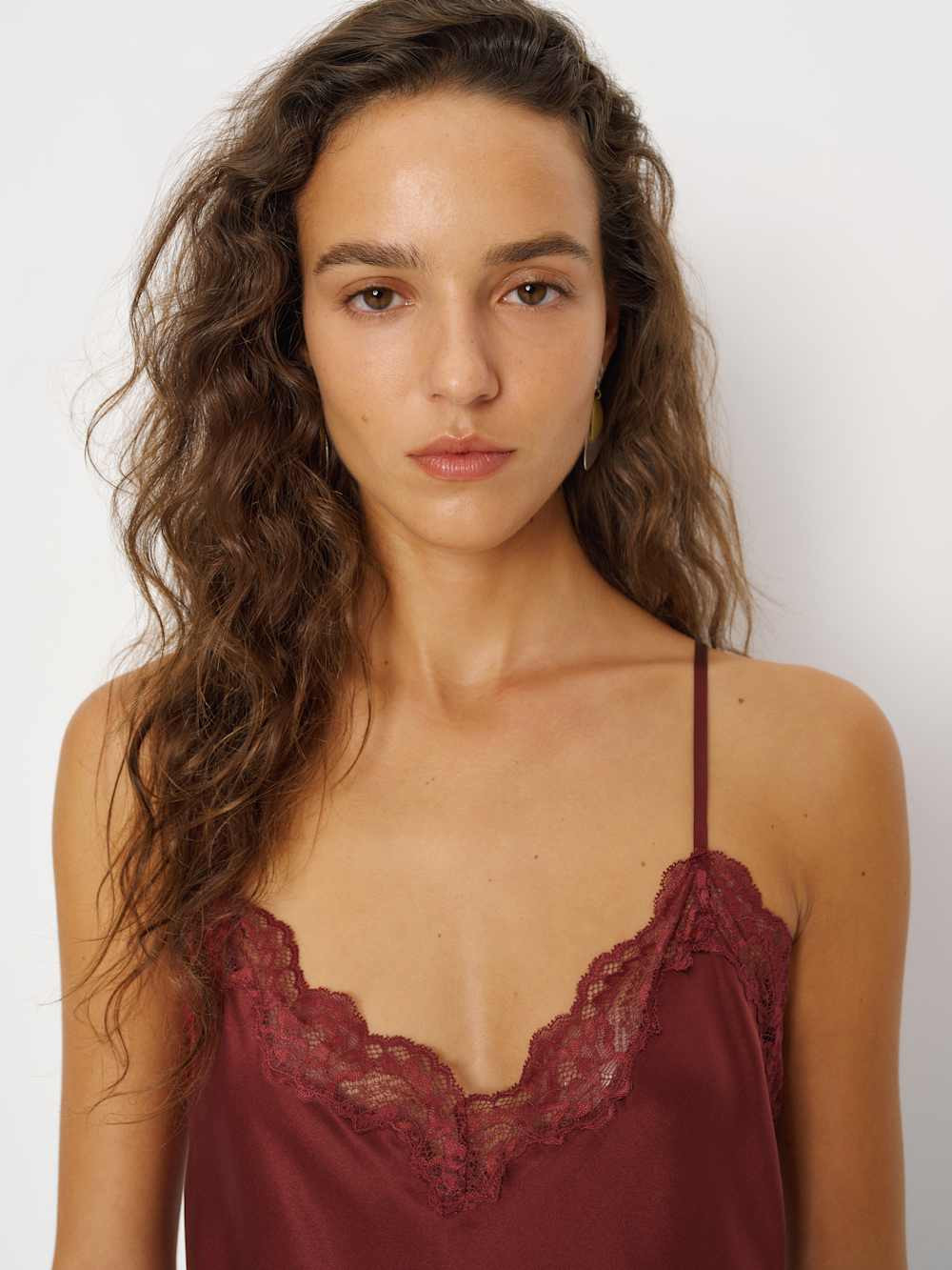 Teddy Silk Top | Reformation (Global)