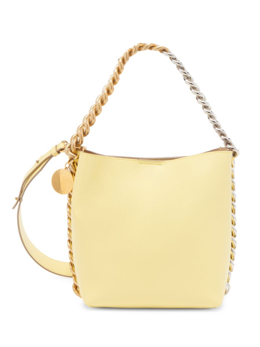 Stella McCartney Frayme Vegan Leather Bucket Bag | Saks Fifth Avenue